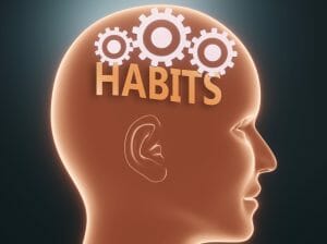 Habits,inside,human,mind, ,pictured,as,word,habits,inside