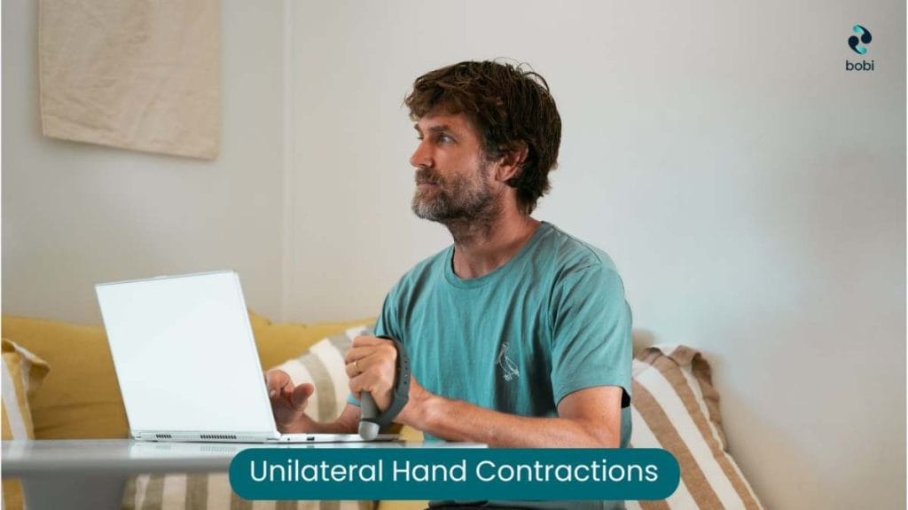 Sedentary Work Risks and Unilateral hand contractions